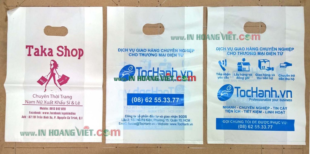 In túi xốp - Công Ty TNHH Sản Xuất Thương Mại Xuất Nhập Khẩu Hoàng Việt